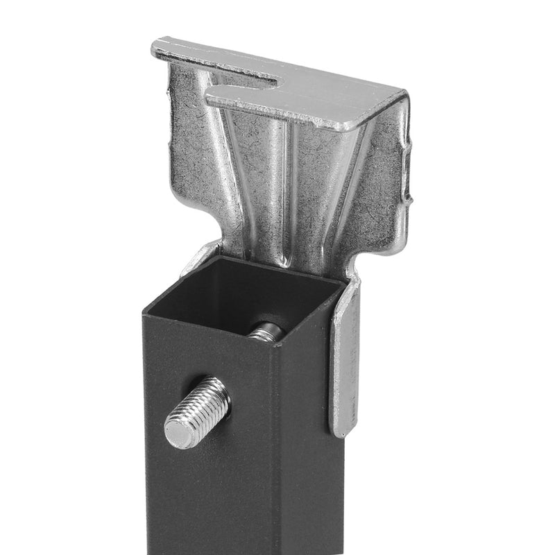 Juego patas somier cuadradas (4 unidades) tubo 30x30 mm. para somier de 40x30 mm. altura 25 cm