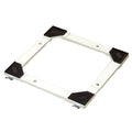 Soporte frigorífico con ruedas extensible