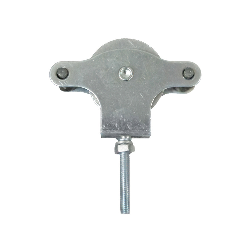 Wolfpack galvanized clothesline pulley 40 mm metal sheave with screw