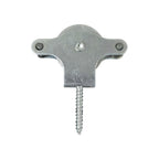 Polea tendedero wolfpack zincado 40 mm roldana metal con tirafondo
