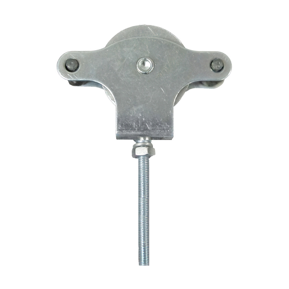 Wolfpack galvanized clothesline pulley 60 mm metal sheave with screw