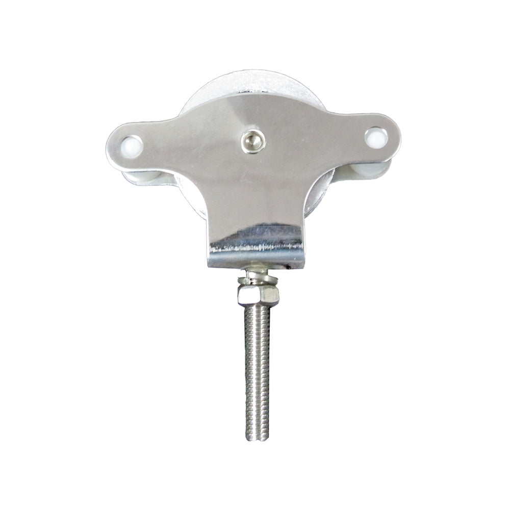 Wolfpack stainless steel clothesline pulley 40 mm / metal sheave with screw
