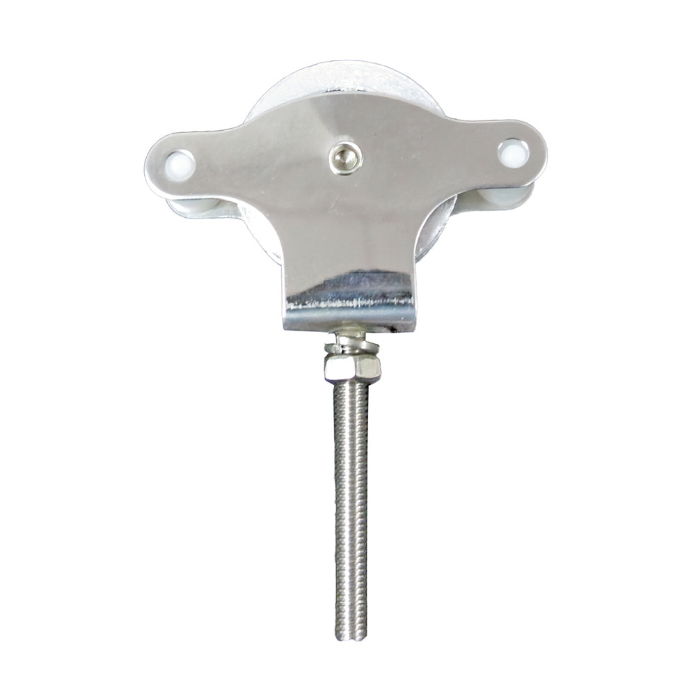 Wolfpack stainless steel clothesline pulley 60 mm / metal sheave with screw