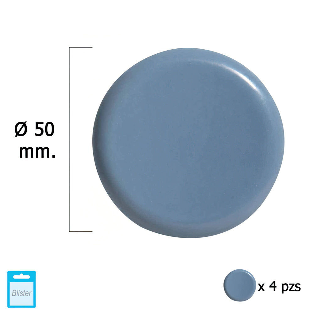Grey PTFE glide ø50 (blister of 4 units)