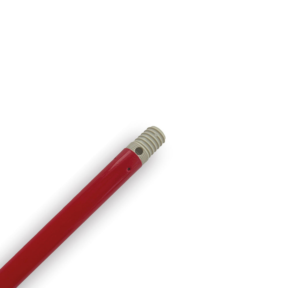 Metal handle lined with ø 22 x 1400 mm thread for household brushes