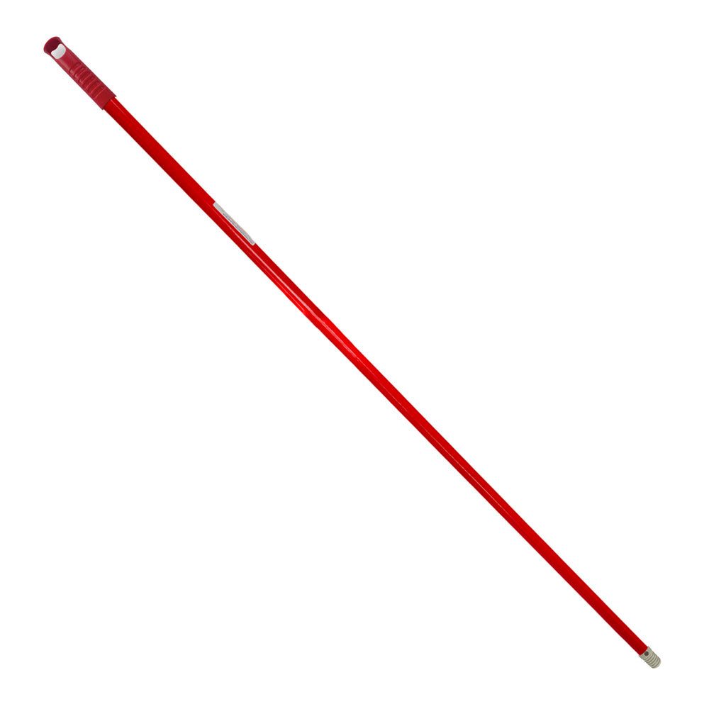 Metal handle lined with ø 22 x 1400 mm thread for household brushes