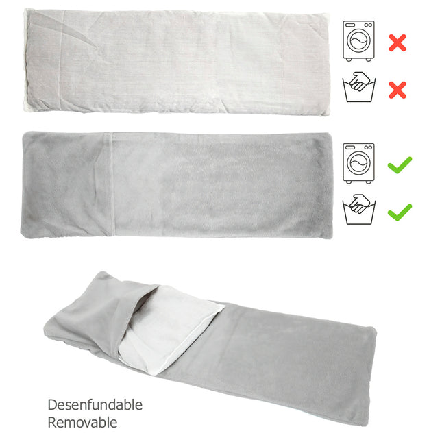 Bolsa semillas calor microondas desenfundable 45 x 15 cm