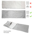 Bolsa semillas calor microondas desenfundable 45 x 15 cm