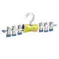Juego perchas de metal falda 350 mm (pack 3 piezas)