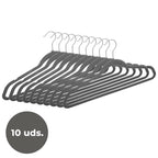 Percha terciopelo 445 mm (pack 10 piezas)