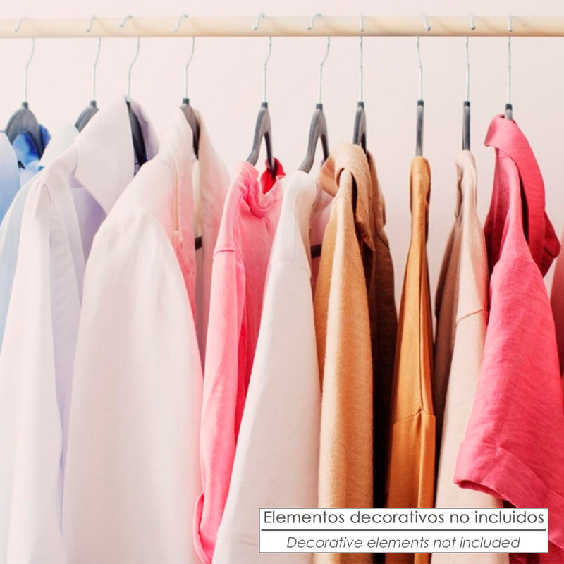 Percha terciopelo 445 mm. (pack 10 piezas)