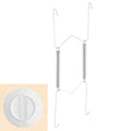 Cuelgaplatos muelle para platos de ø 22 a 26 cm