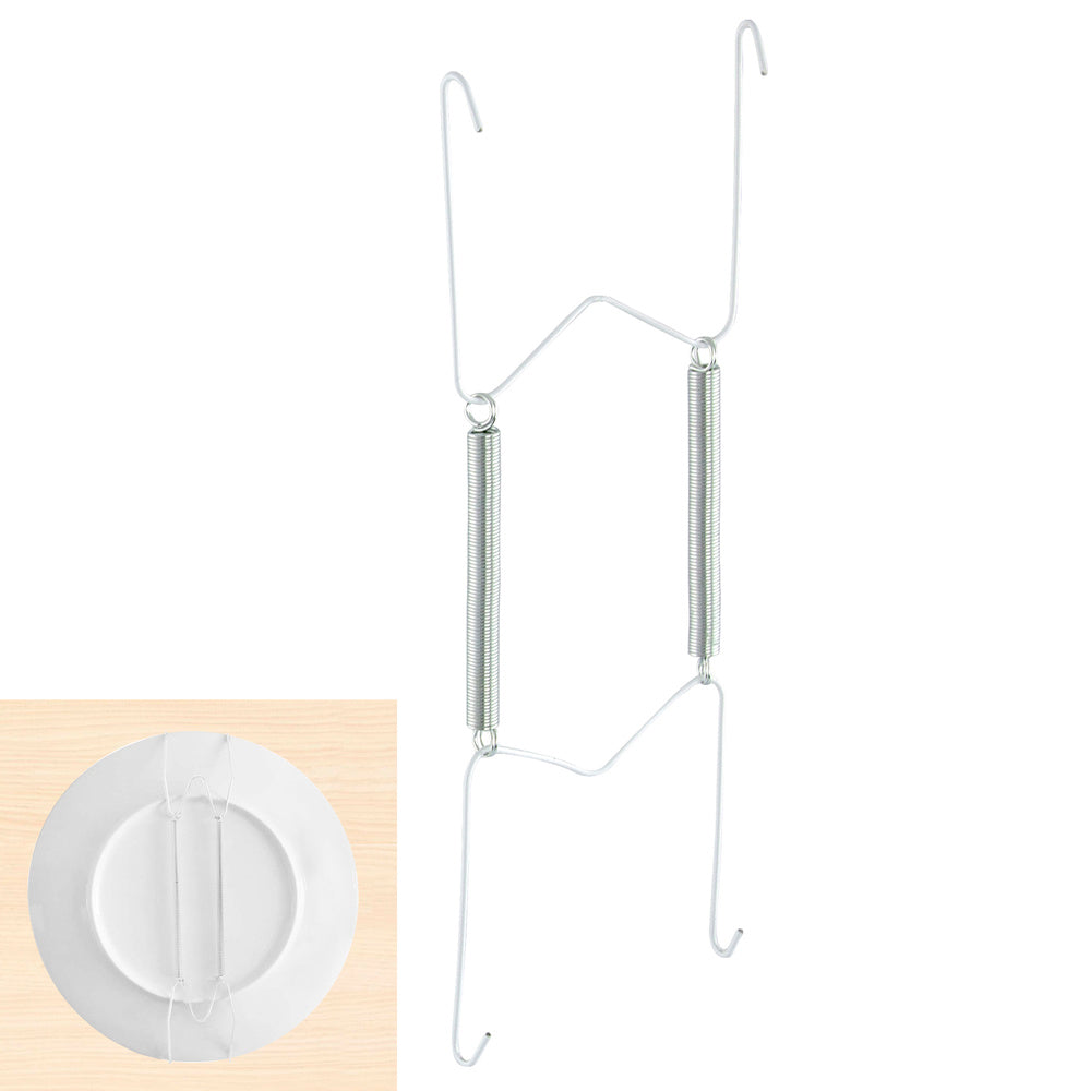 Plate hanger spring for plates from ø 22 to 26 cm