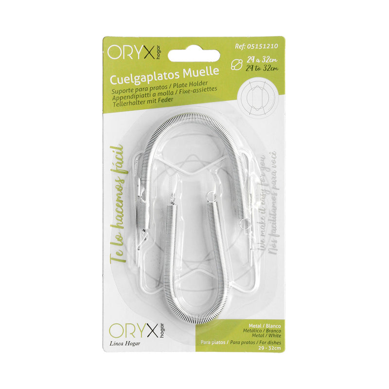 Cuelgaplatos muelle para platos de ø 29 a 32 cm