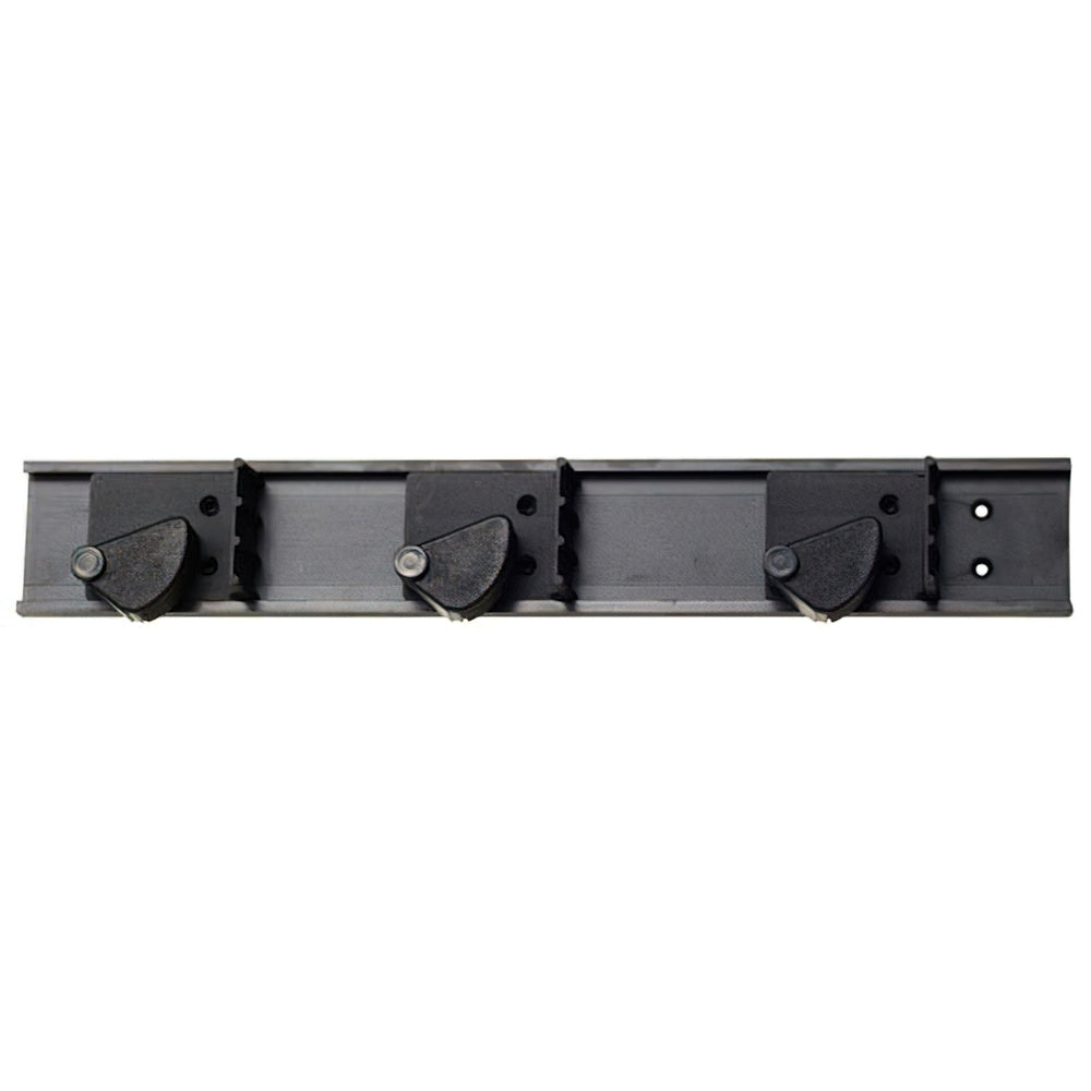 Triple broom holder clip Maurer