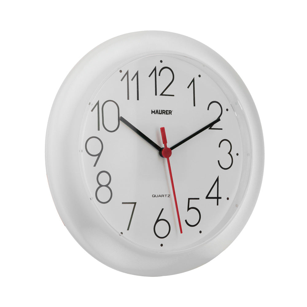 Wall clock ø 25 cm white