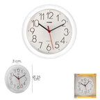 Reloj de pared ø 25 cm color blanco