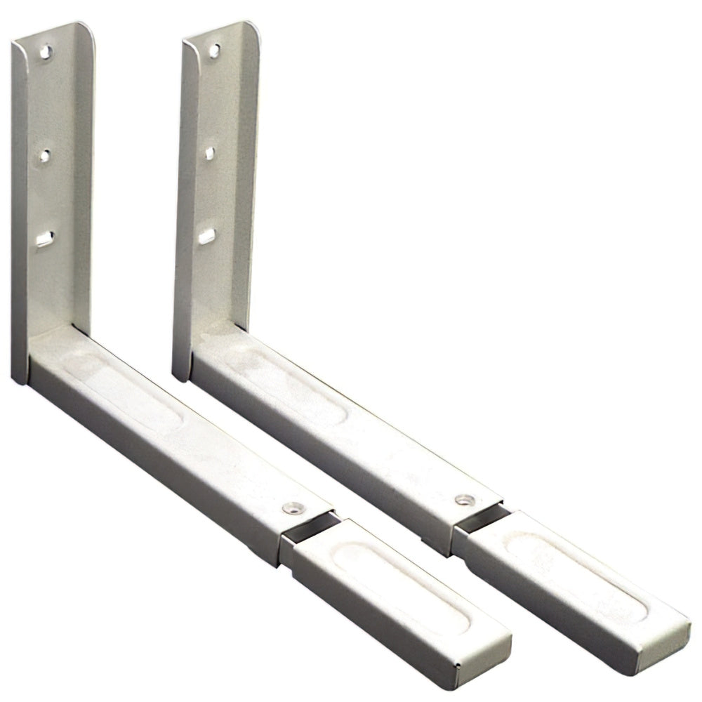 White microwave bracket 360/500 x 220 mm