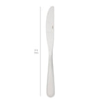 Table knife Valencia 215 mm box 12 units