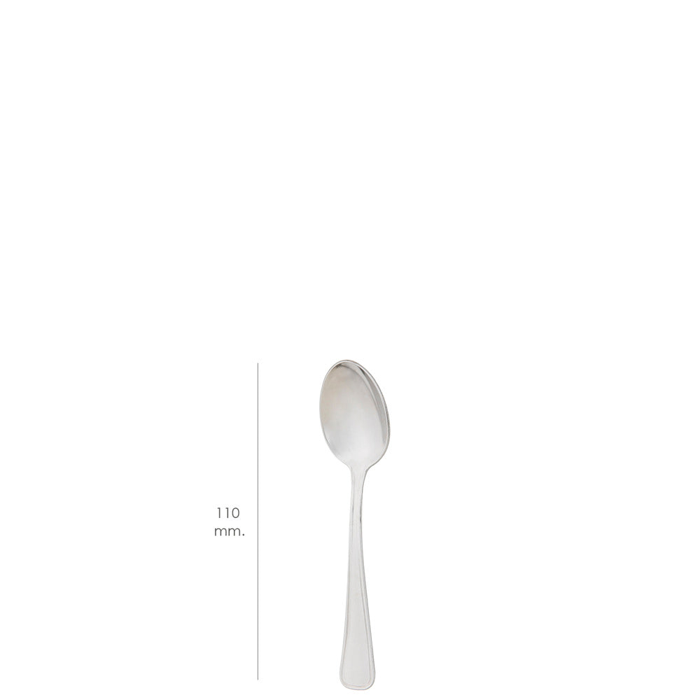 Colher moka valência 110 mm caixa 12 unidades