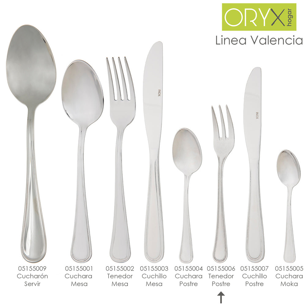 Dessert fork Valencia 154 mm box 12 units