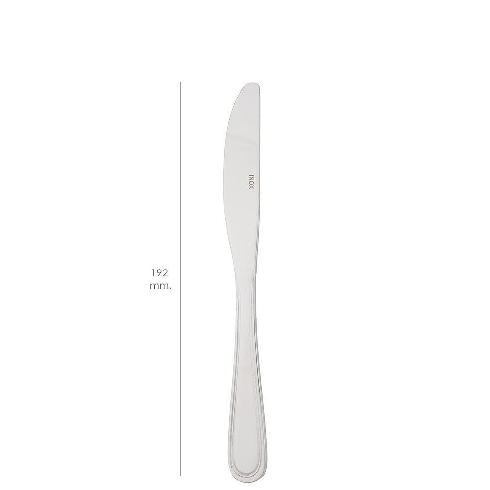 Cuchillo postre valencia 192 mm caja 12 unidades