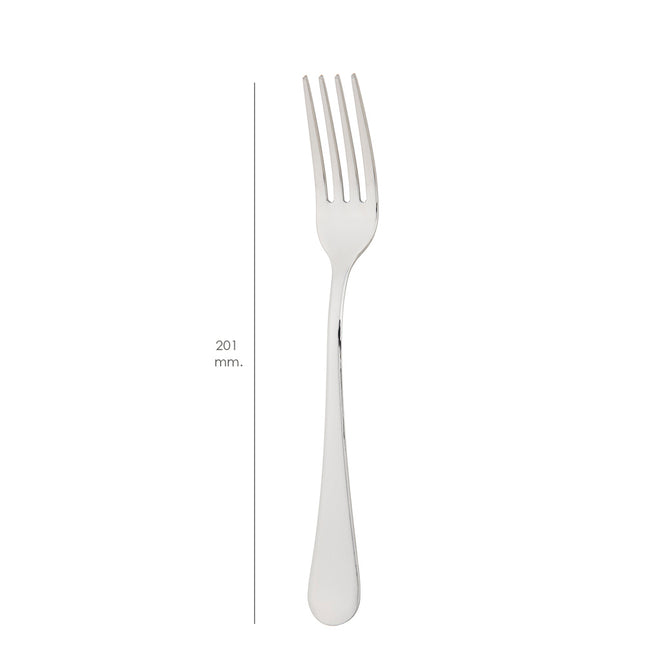 Tenedor mesa murano 201 mm.caja 12 unidades