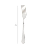 Tenedor mesa murano 201 mm caja 12 unidades