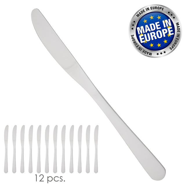 Cuchillo mesa murano 211 mm.caja 12 unidades