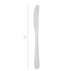 Cuchillo mesa murano 211 mm caja 12 unidades