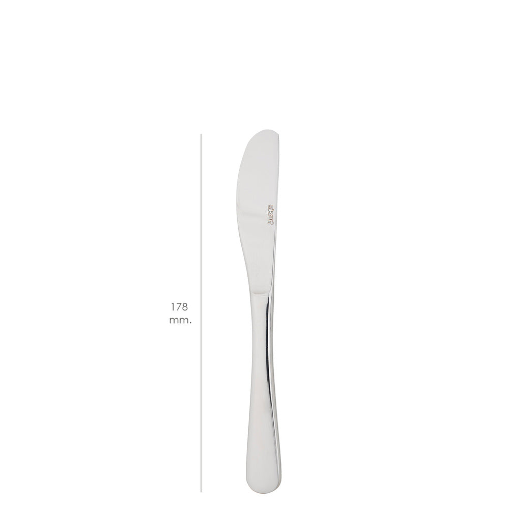 Cuchillo pala untar matisse  18/10 caja 12 unidades