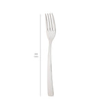 Tenedor mesa mirage 200 mm caja 12 unidades