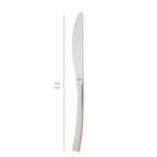 Cuchillo mesa mirage 213 mm caja 12 unidades