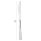 Cuchillo mesa flair 213 mm caja 12 unidades