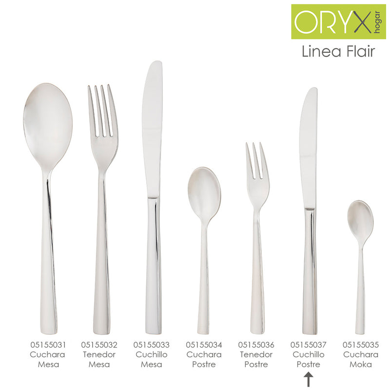 Cuchillo postre flair 199 mm.caja 12 unidades