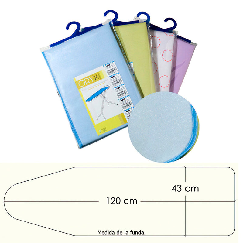 Funda Mesa Plancha Espuma 120x43 cm.