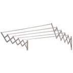 Extendable aluminum wall clothesline 1.40 meters