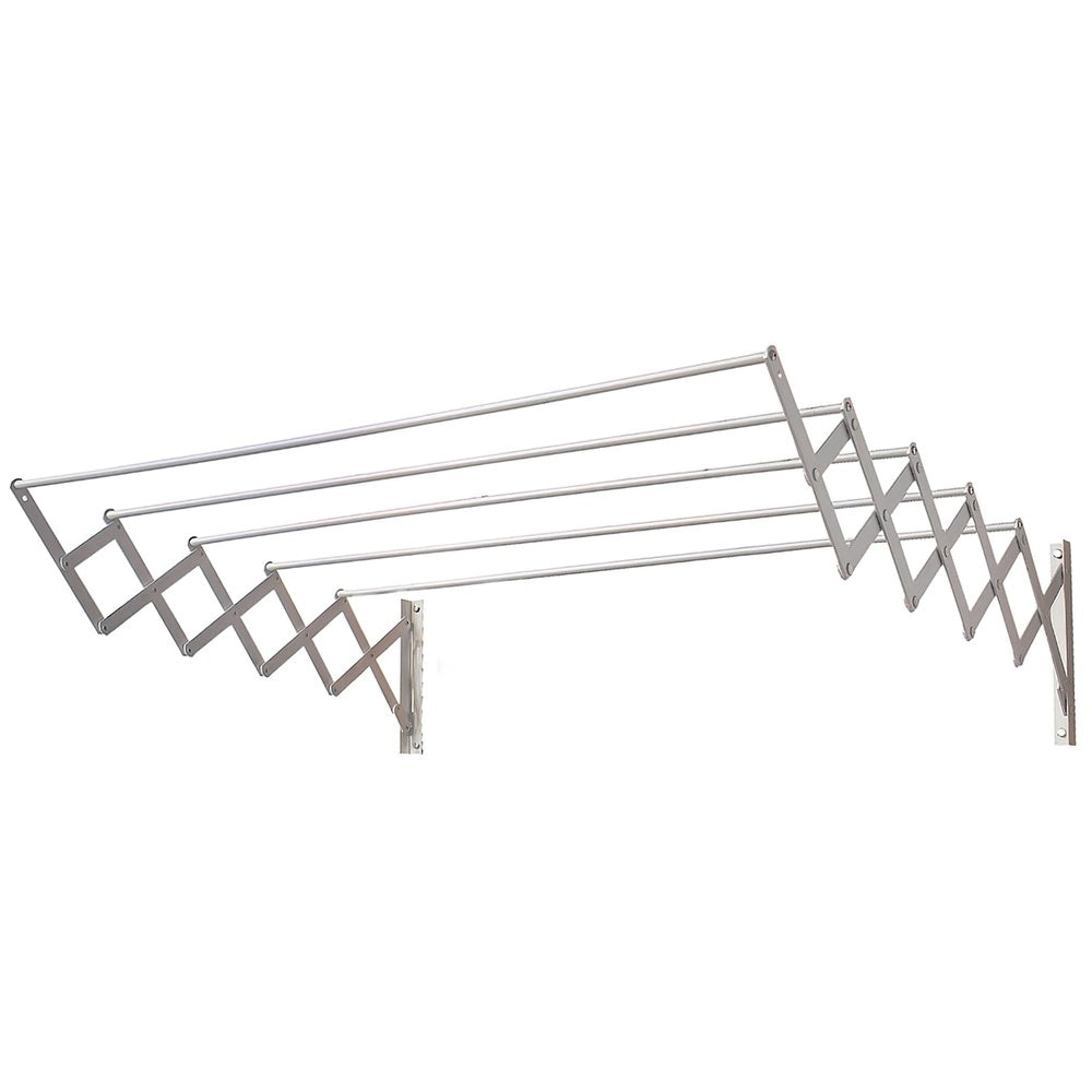 Extendable aluminum wall clothesline 1.40 meters
