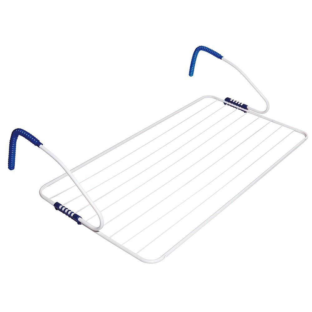 Oryx balcony clothesline white steel 105x55cm