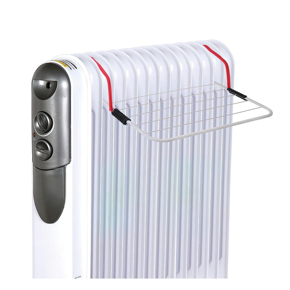 Clothes drying rack Oryx radiator white steel 50x32cm