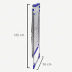 Oryx foldable aluminum clothesline with wings