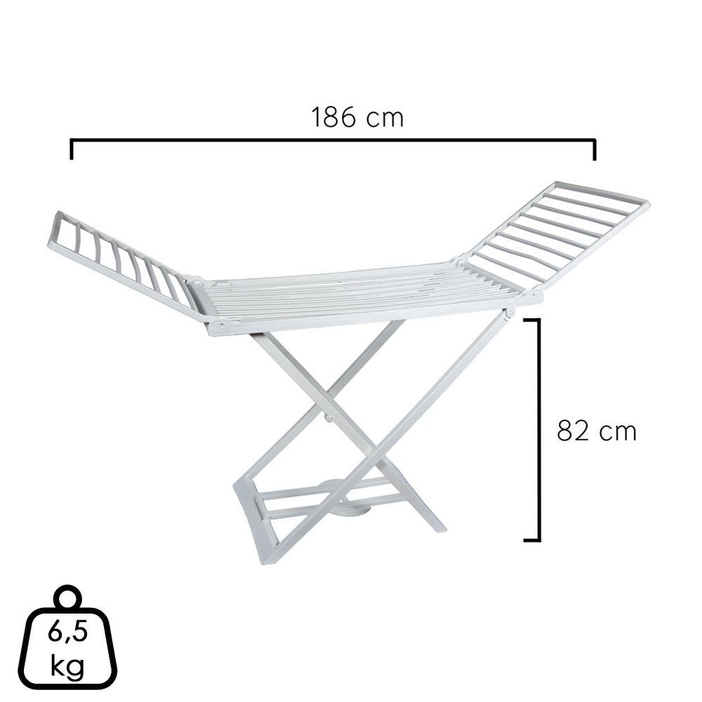 Oryx foldable resin clothes dryer with wings