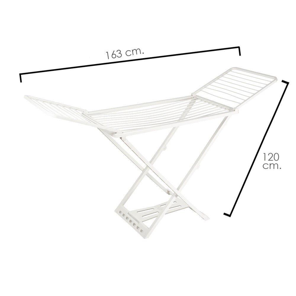 Resin folding drying rack with wings 20 meters drying space