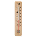 Wooden wall/garden thermometer 20 cm