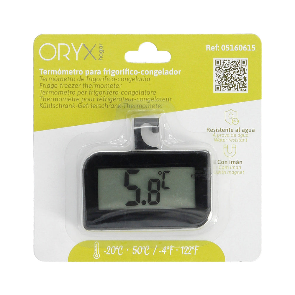 Waterproof Refrigerator Freezer Thermometer