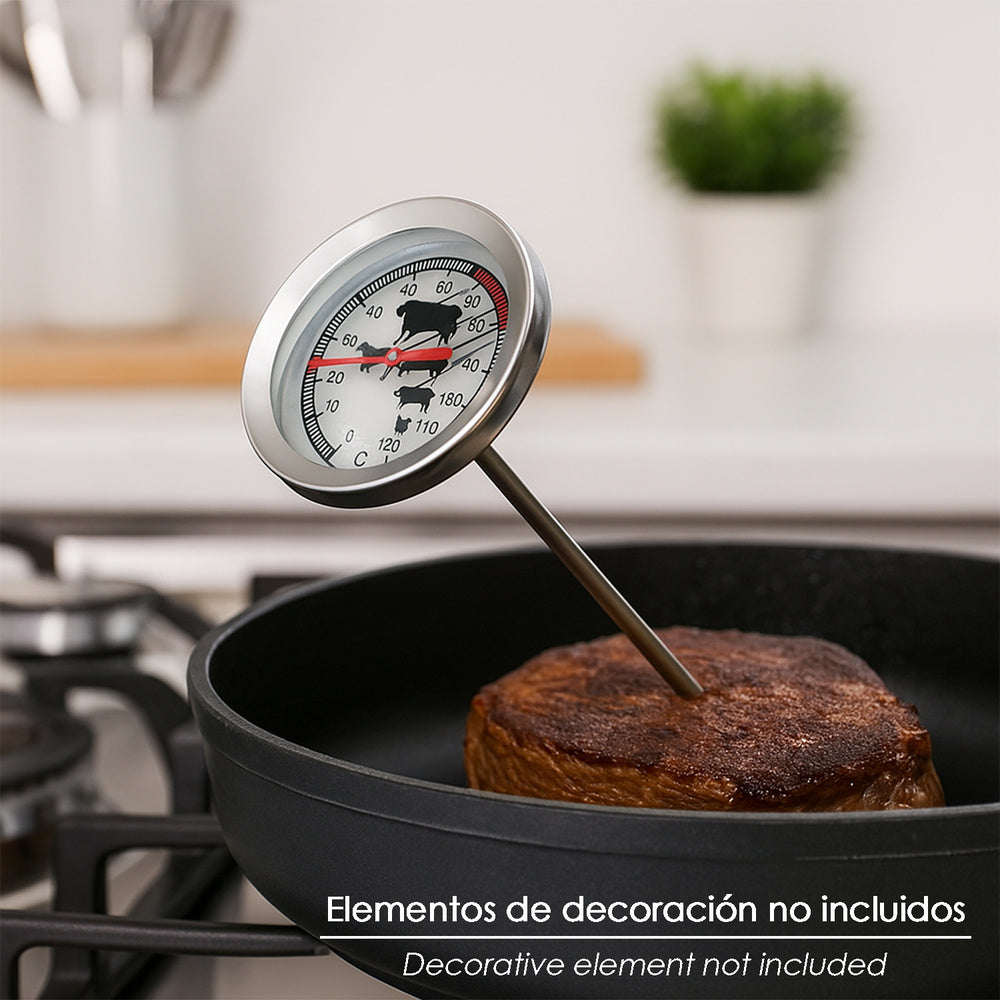 Oryx meat thermometer with probe.