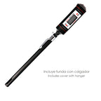 Digital kitchen thermometer with probe