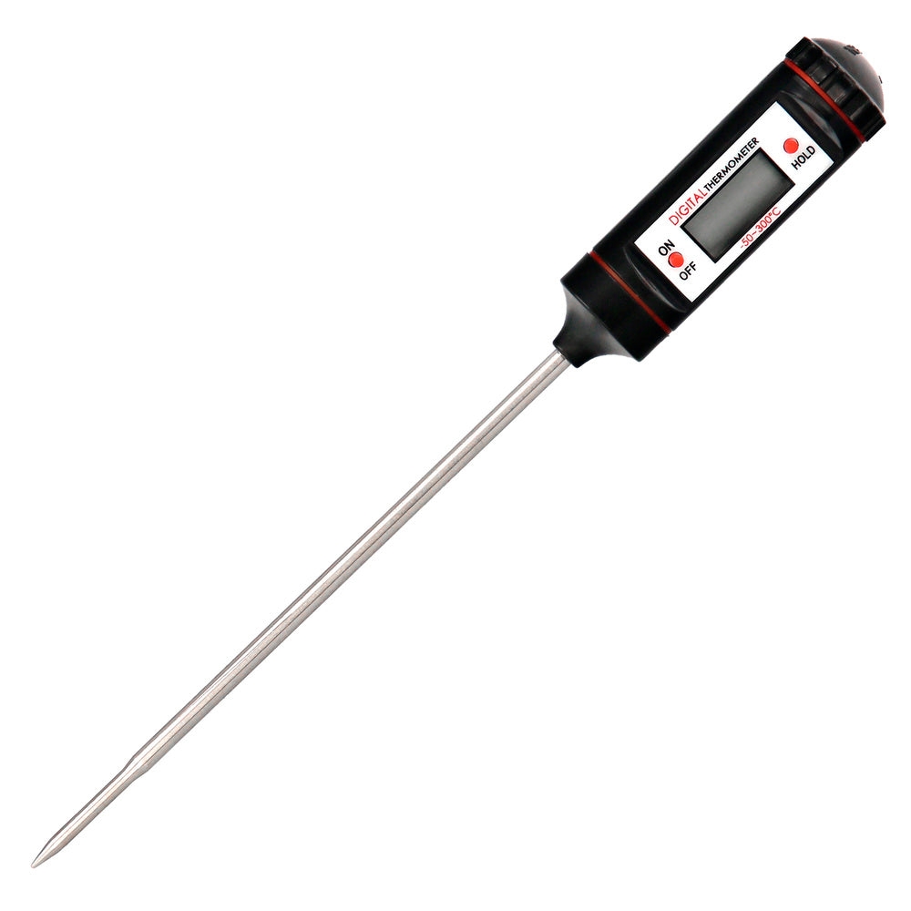 Digital kitchen thermometer with probe