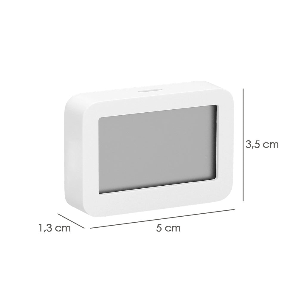 Digital thermometer with humidity indicator