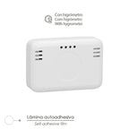 Termómetro digital con indicador humedad